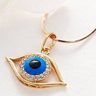 Womens New Fashion Turkish Evil-Eye Pendants for Long Necklace Jewelry N2