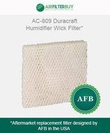 AC-809 Duracraft Humidifier Wick Filter. Fits Duracraft humidifier model #&rsquo;s DH803, DH804, DH805, DH806, DH807...