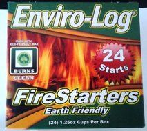 ENVIRO-LOG FIRESTARTERS 24PC