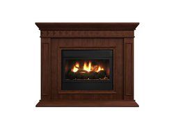 Argo Furniture Alessandra Electric Fireplace, Walnut N16