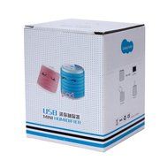DZT1968 Home Mini Ultrasonic Aroma LED USB Humidifier Air Diffuser Purifier Atomizer blue N7
