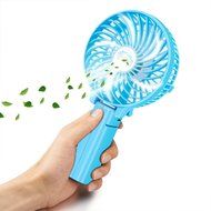 ASSIS Multipurpose Collapsible Portable Fan Outdoor Fan Clip Fan Desktop Fan 3 Speed (Black) N7