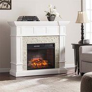 Southern Enterprises Merrimack Corner Infrared Electric Fireplace N4