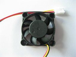 2 pcs Brushless DC Cooling Fan 5V 4010S 7 Blades 3 wire 40x40x10mm Sleeve-bearing Skywalking N3