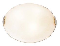 Access Lighting 23024-BS/TEX 2 Light Linen Flush Mount Ceiling by Access Lighting