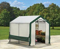 ShelterLogic Grow-It Organic Growers Greenhouse with Mesh Scrim Cover, 6x8x6-Feet 6-Inch N4