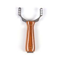 New Outdoor Powerful Steel Catapult Slingshot Marble Sling Shot Hunting Games N4