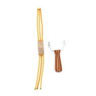 New Outdoor Powerful Steel Catapult Slingshot Marble Sling Shot Hunting Games N6