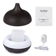 Ledgle Essential Oil Diffuser, 300ml Aroma Humidifier Cool Mist Wood Grain Ultrasonic, 7 Color Changing Mood Lights... N6
