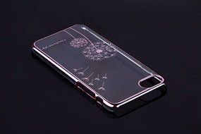 iPhone 7 Case,iPhone7 Case,ikasus Mini Love Heart Glitter Bling Crystal Rhinestone Diamonds Clear Rubber Golden... N44