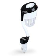 Happy-top Portable Mini 50ml Travel Ultrasonic Cool Mist Aroma Car Air Humidifier with Dual USB Charger Port,... N24