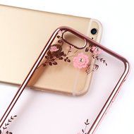 iPhone 7 Case,iPhone7 Case,ikasus Mini Love Heart Glitter Bling Crystal Rhinestone Diamonds Clear Rubber Golden... N52