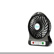 YL-VV@ Taidea UF-TDF02 Mini Portable Mute USB 18650 Rechargeable Battery Fan PC USB Cooler Table Fan with LED... N15