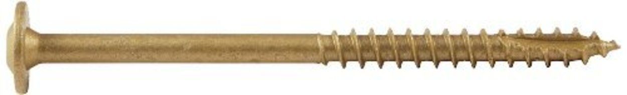 Screw Products, Inc. CCTX-14300-100 1/4-Inch X Bronze Star Exterior Construction Lag Screw by "Screw Products,...