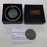Incubator Thermometer Hygrometer with Hi/Low Memory and Touch Checking Button 2pcs Gold/Pack.Mieo (Gold2) N8