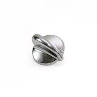 GE Part Number WB03X10316 KNOB BURNER TRI-CHROME by GE