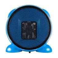 Ussuperstar Ceramic Portable Cartoon Shaped Fan Heater With Adjustable Thermostat (Black) N7