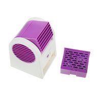 Starsource Aroma Air Conditioner Perfume Cooling Cooler Bladeless Fragrance Table Mini Fan Purple N5