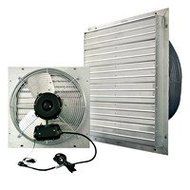 VPES Shutter Exhaust Fan 12 inch 766 CFM Direct Drive VPES12