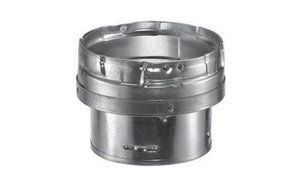DuraVent 4GVX6 4" Inner Diameter - Type B Round Gas Vent Pipe - Double Wall - 4", Aluminum