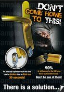 Avocet ABS High Security Euro Cylinder - Anti Snap Lock - TS007 3 Star (45(INT)x50(EXT), Chrome) by Avocet ABS