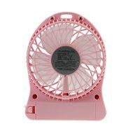 Greenery 360 Degree Rotating Antique USB Powered Plug Charging Ultra-quiet Metal Desktop Table Fan Super Mute... N10