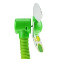 Greenery 360 Degree Rotating Antique USB Powered Plug Charging Ultra-quiet Metal Desktop Table Fan Super Mute... N12