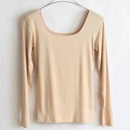 Spritech(TM) Women's Soft Modal Slim Long Sleeve Crew Neck Shirt Base Shirt N12