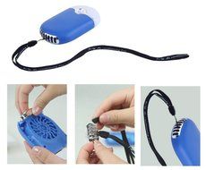 LOHOME&reg; Portable USB Rechargeable Mini Bladeless Handheld Air Conditioning Fan (Black) N11