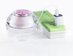 MEGAVISION Portable Personal Crystal Night Lights Cool Mist Air Humidifier with USB Cable for Home Office Bedroom... N9