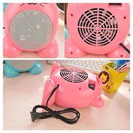 DUYI Premium 300w Cute Mini Energy Saving Heater, Pink N7
