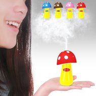 Ultrasonic Cool Mist Humidifier,Dizaul Mushroom Humidifier 200ml for skin moisturing,stealth mask with No Noise... N31