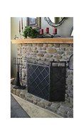 Forest Hill Triple Panel Fire Screen (Rust) N8