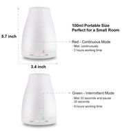 Magnet Cool Mist Humidifier Ultrasonic Whisper-quiet Operation, Aromatherapy Essential Oil Diffuser, Colorful... N5