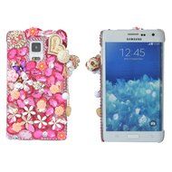 Note 4 Case,Yaheeda 3D Fashion Bling PC Hard Case for Samsung Galaxy Note 4 (2014) N28