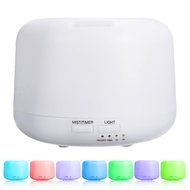 300ml Cool Mist Humidifier Ultrasonic Aroma Essential Oil Diffuser for Office Home Bedroom Living Room Study Yoga... N4