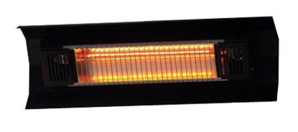 Fire Sense Indoor/Outdoor Wall-Mounted Infrared Heater, Stainless Steel N6