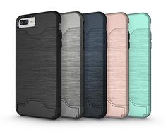 iPhone 7 Card Holder Case,Inspirationc Shockproof Anti-scratch Hard Shell Carrying Case Cover for iPhone 7 4.7... N15