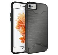 iPhone 7 Card Holder Case,Inspirationc Shockproof Anti-scratch Hard Shell Carrying Case Cover for iPhone 7 4.7... N18