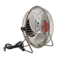 BXT 360 Degree Rotating USB Cooling Table Vintage Retro Metal Electric Home Office PC Laptop Desktop Portable... N30