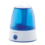 HealthSmart Cosmo Mist Cool Mist Ultrasonic Humidifier, Whisper Quiet, Runs 50 Hours, Filter Free, Blue N9