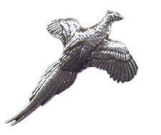 Pewter Pin - Small Pheasant by Bisley
