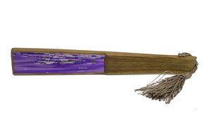 TANG DYNASTY(TM) High Quality Japanese Silks Hand Fan Purple Handheld Fan Jhf-150 N4
