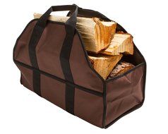Premium Log Carrier &amp; Wood Tote by SC Lifestyle (Navy Blue) N3