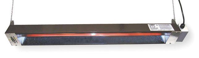 Electric Infrared Heater, 10, 236 Btuh