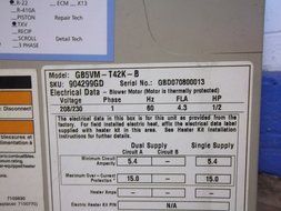 NORDYNE New AC Air Handler GB5VMT42KB ACC-6786 N2