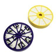 Pre &amp; Post Motor Hepa Filter Kit Designed to Fit Dyson DC07 Vacuum Cleaners