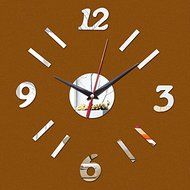 EverTrust(TM) new hot sale acrylic wall art clock safe modern design 3d crystal mirror watches home decoration... N6