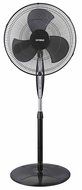 Optimus F-1872 Oscillating Stand Fan with Remote Control, 18", Black