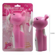 AMTopShow Best Cool Mist Humidifier Fan Air Cooler Battery Powered Super Long Lasting Hello Kitty Style N82